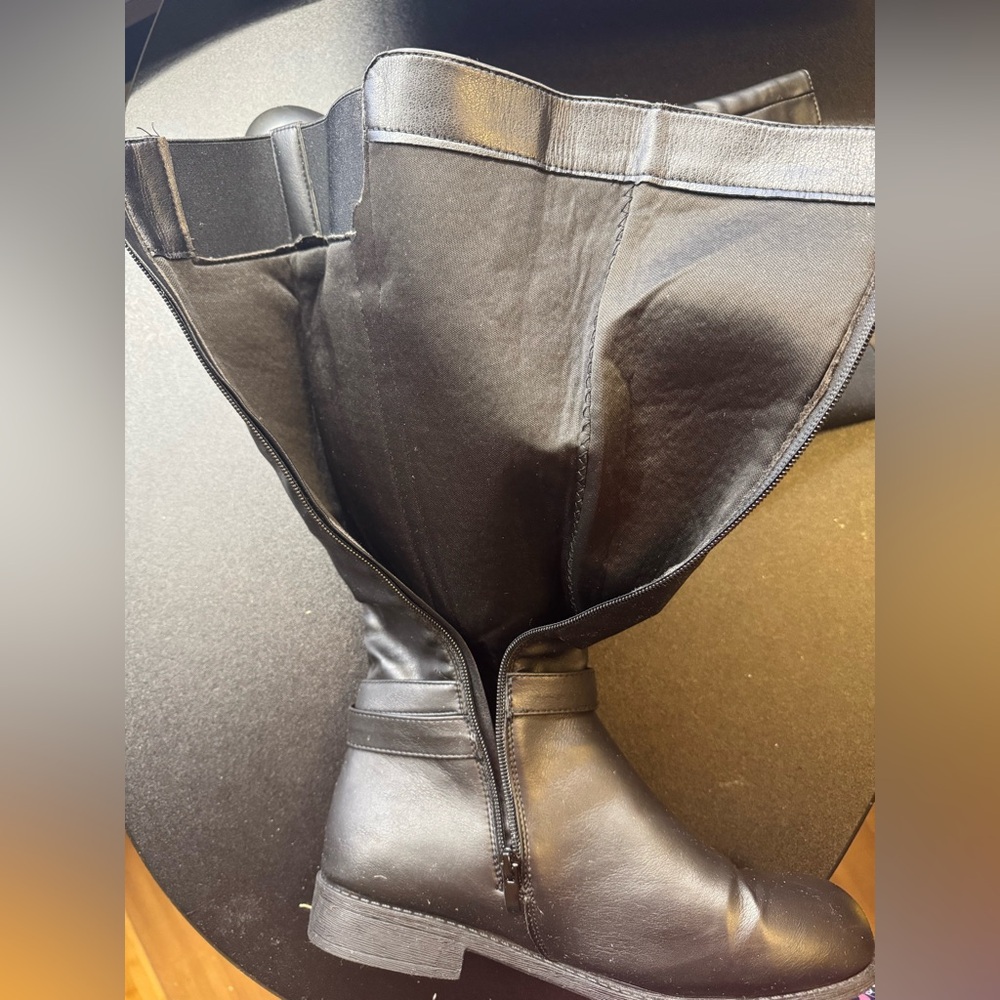 Women's Black Riding 👢 - size 10 - Picture 7 of 8